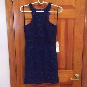 Party dress with open back